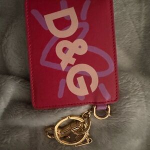 Dolce & Gabbbana coin purse, brand new, pink